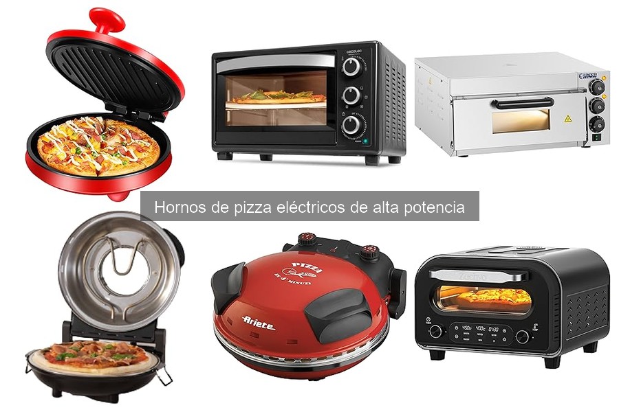 Cómo usar un horno de pizza eléctrico de alta potencia