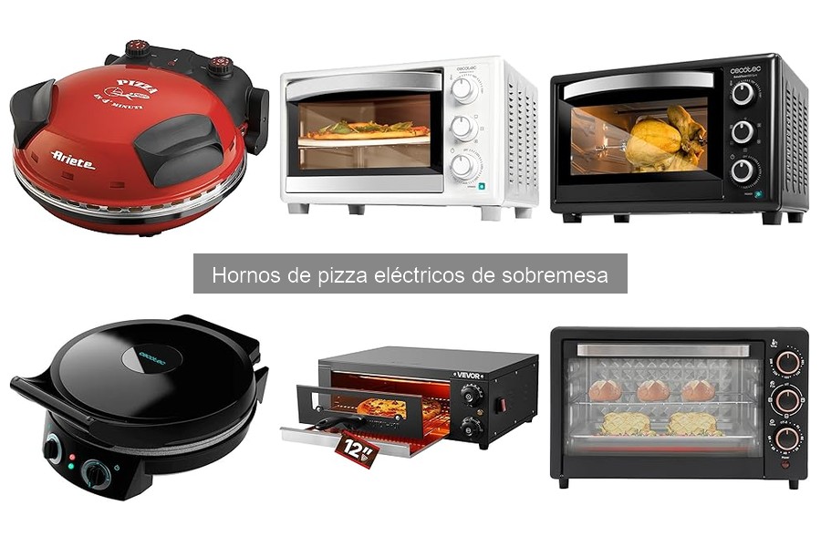 Cómo usar un horno de pizza eléctrico de sobremesa