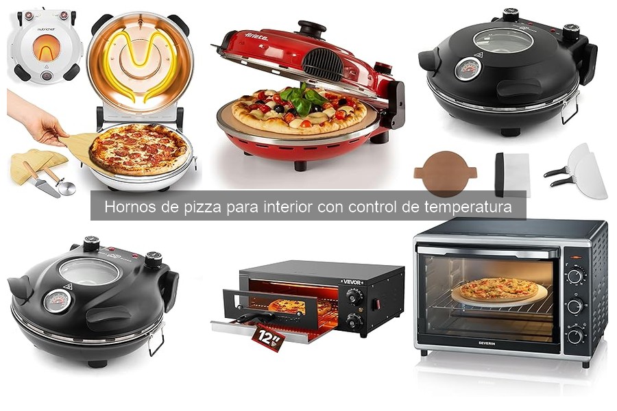 Cómo usar un horno de pizza para interior con control de temperatura