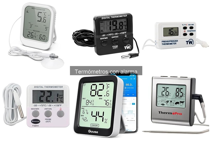 Cómo usar un termómetro con alarma para cocinar perfectamente