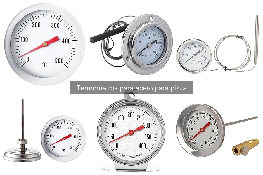 Cómo usar un termómetro para acero para pizza correctamente