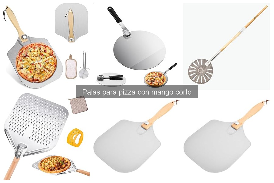 Cómo usar una pala para pizza con mango corto correctamente