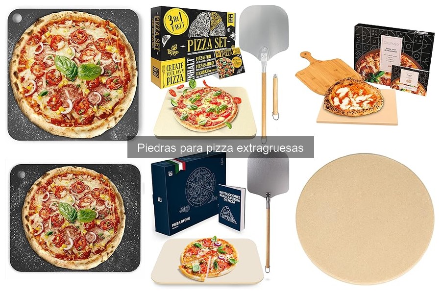 Cómo usar una piedra para pizza extragruesa correctamente