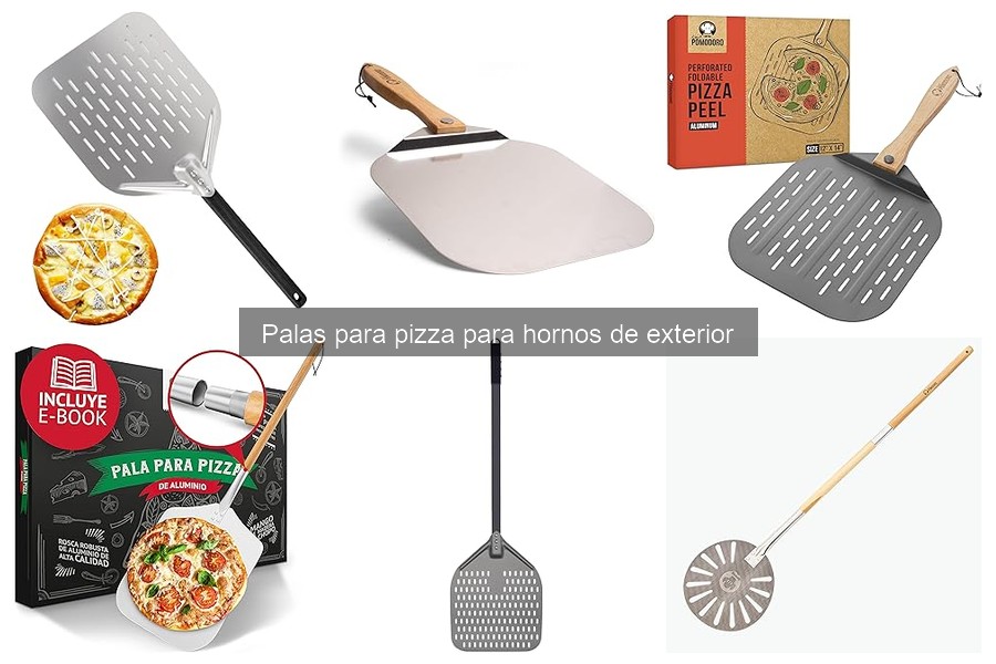 Cómo utilizar correctamente tu pala para pizza de exterior
