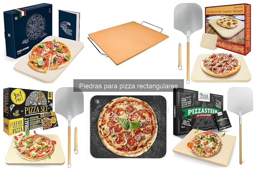 Cómo utilizar correctamente una piedra para pizza rectangular