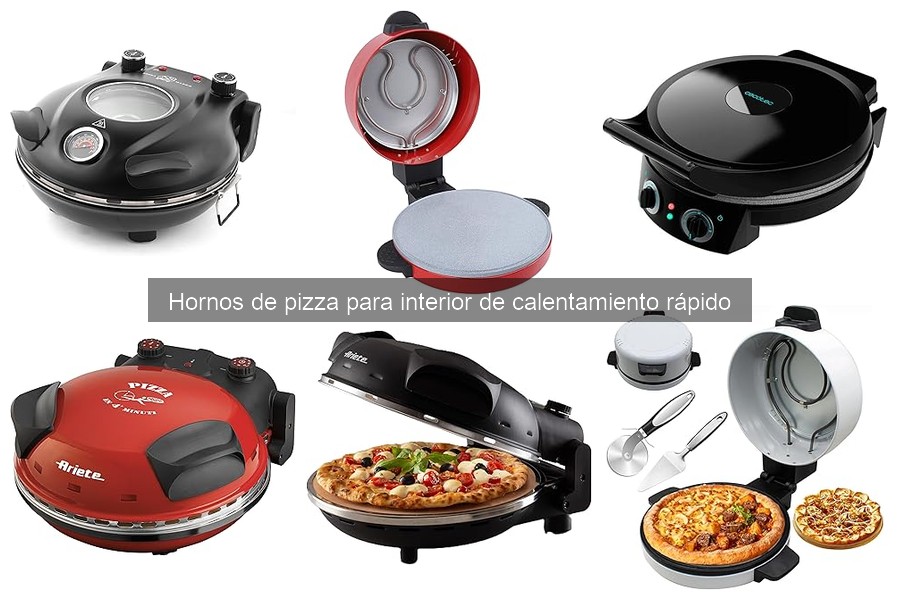 Cómo utilizar un horno de pizza de interior rápido