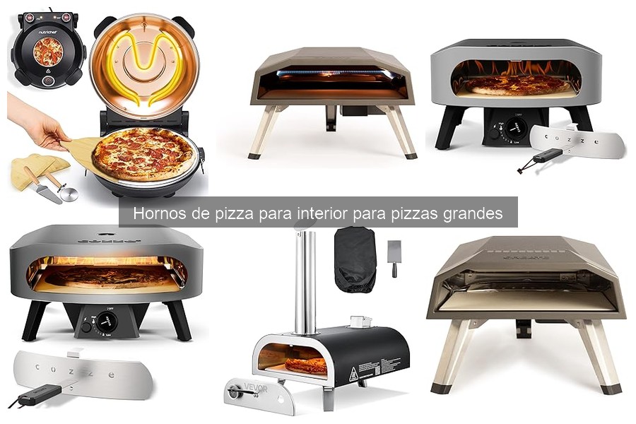Cómo utilizar un horno de pizza para interior correctamente