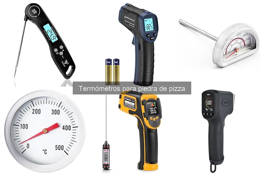Cómo utilizar un termómetro para piedra de pizza correctamente