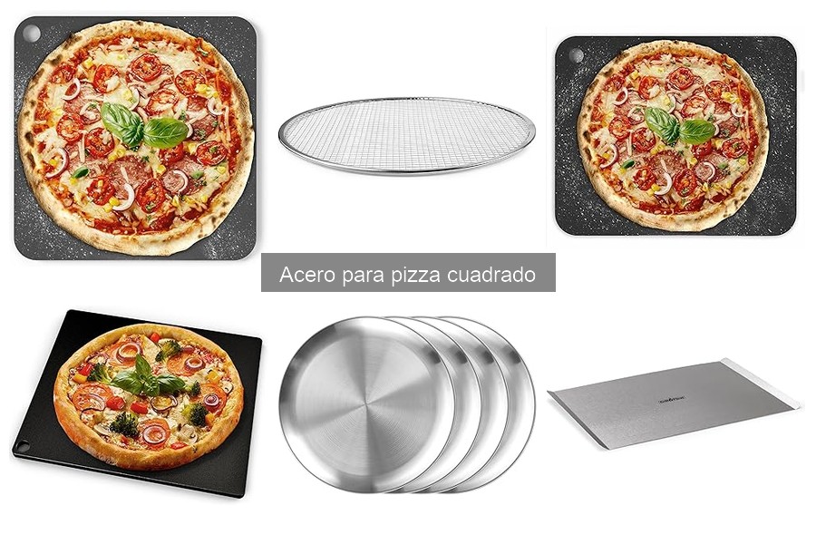 Comparativa: Acero para Pizza Cuadrado vs Piedra para Pizza