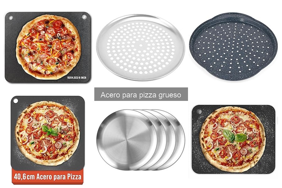 ** Comparativa: Acero para Pizza Grueso vs Piedra para Pizza
