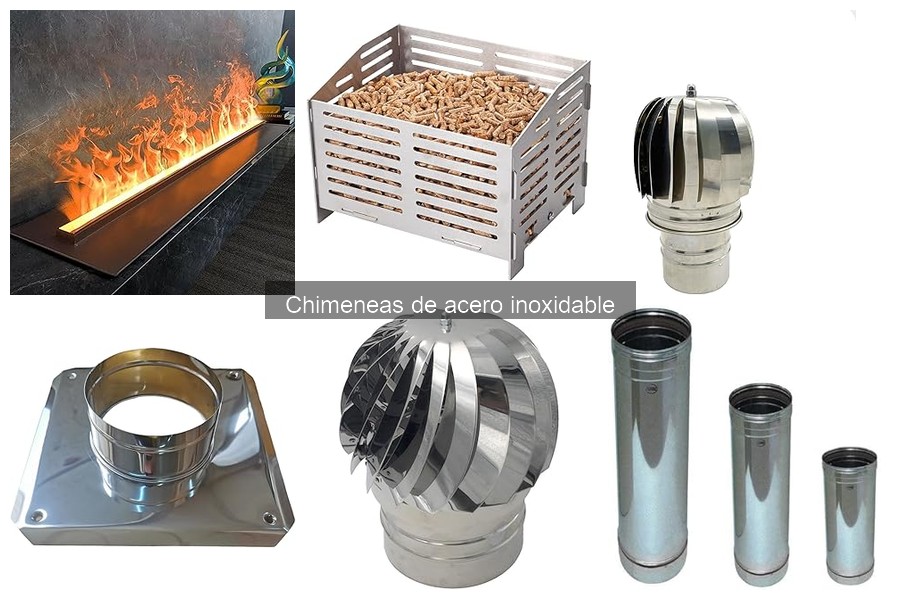 Comparativa: Chimeneas de acero inoxidable vs. otros materiales
