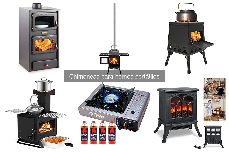 Comparativa de chimeneas para hornos portátiles en 2023
