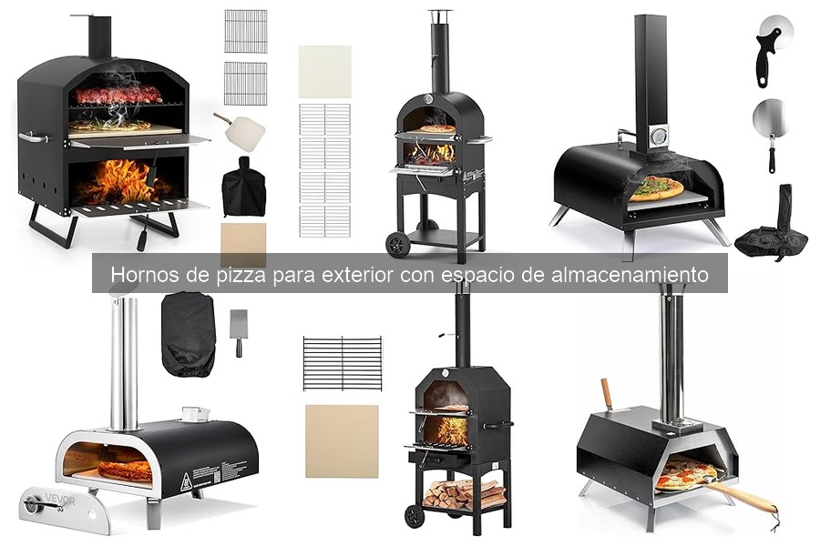 Comparativa de Hornos de Pizza de Exterior con Almacenamiento