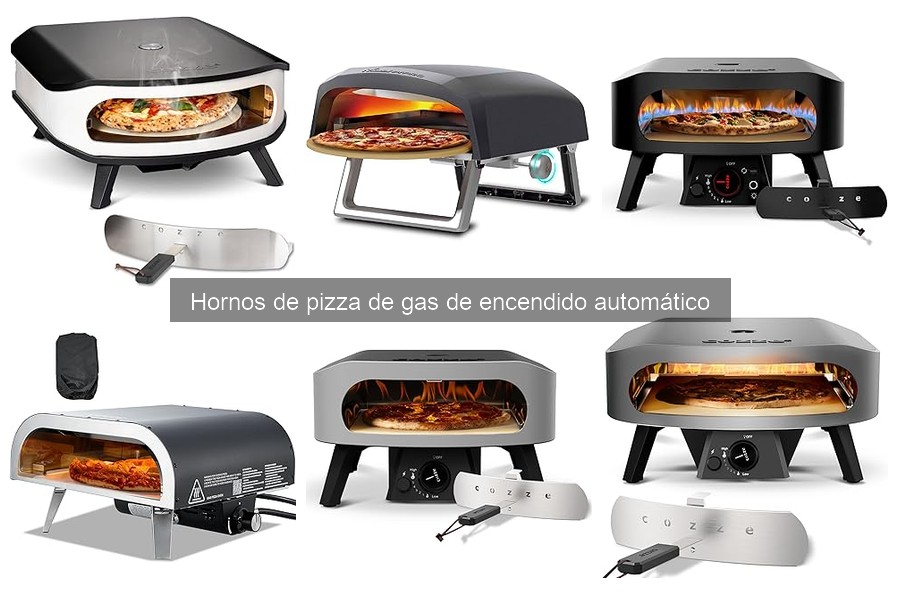 Comparativa de hornos de pizza de gas de encendido automático