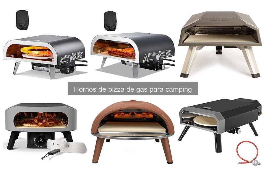 Comparativa de Hornos de Pizza de Gas para Camping