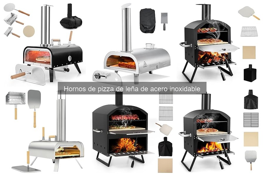 Comparativa de Hornos de Pizza de Leña de Acero Inoxidable