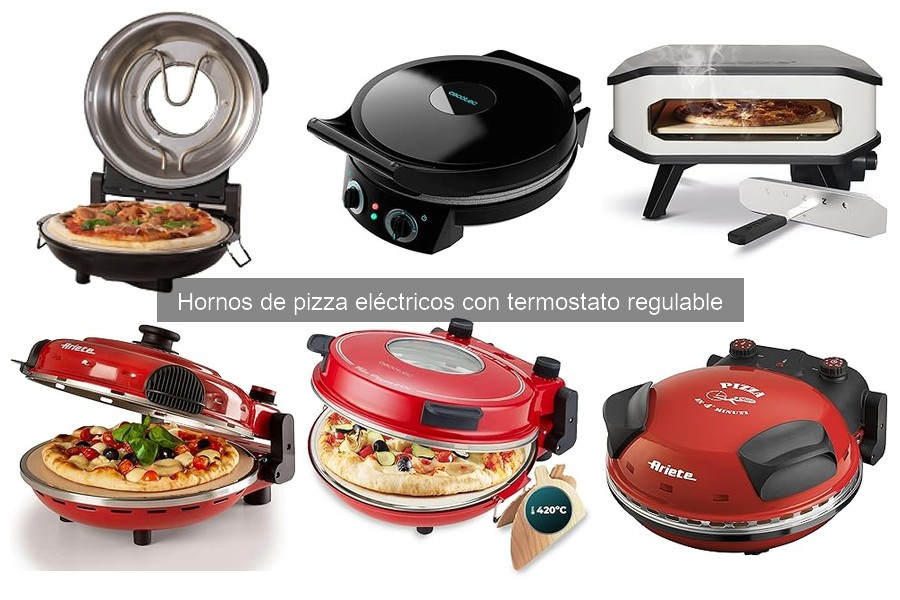 Comparativa de hornos de pizza eléctricos con termostato regulable