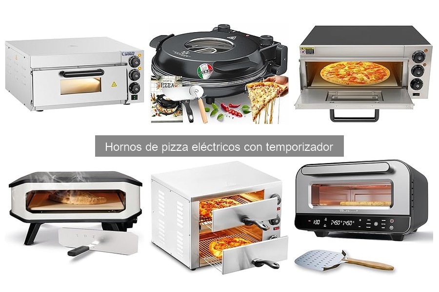 Comparativa de hornos de pizza eléctricos: con y sin temporizador