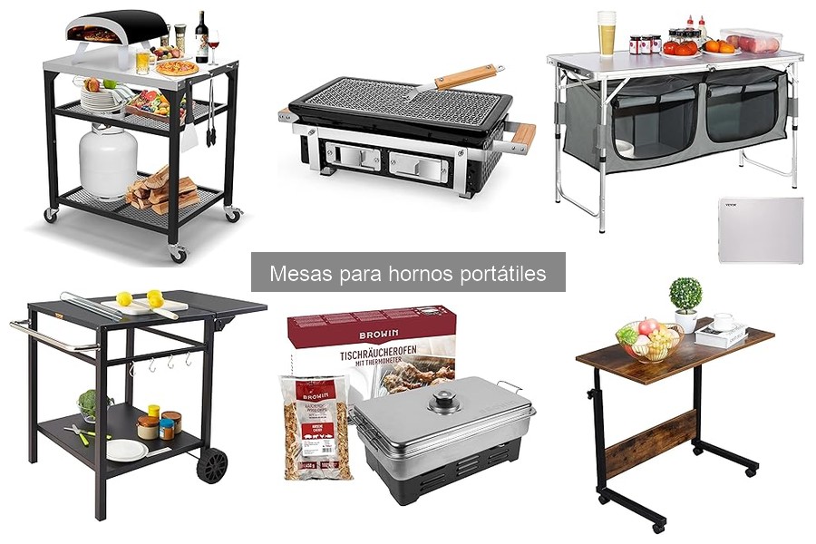 Comparativa de las Mejores Mesas para Hornos Portátiles