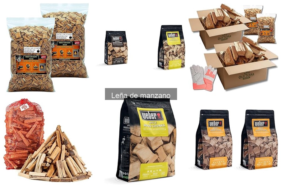 Comparativa de Leña de Manzano y Otras Maderas para Cocinar