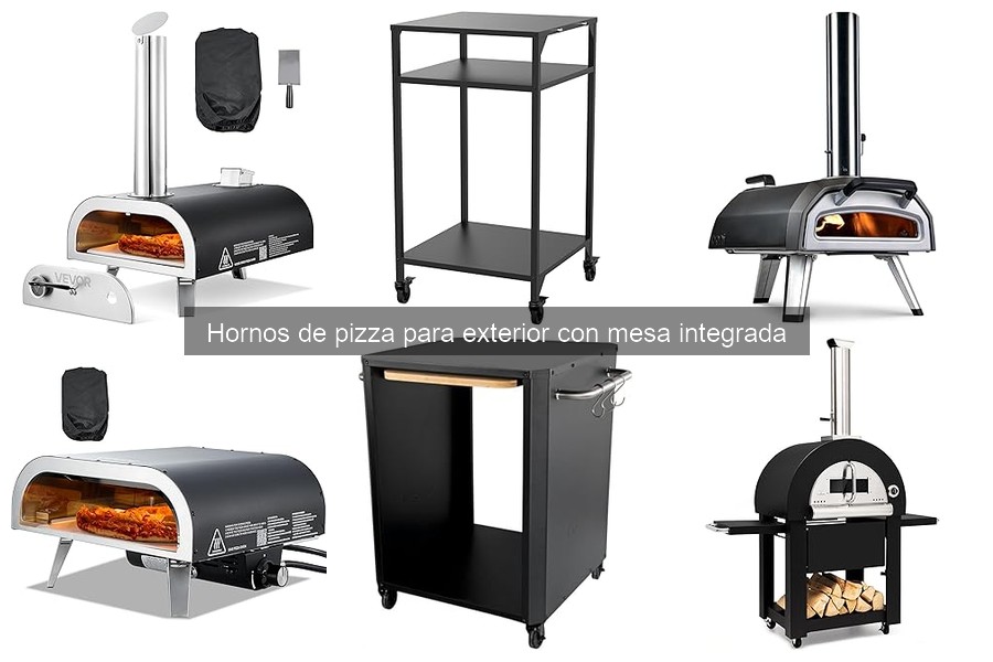 Comparativa de los mejores hornos de pizza con mesa 2023
