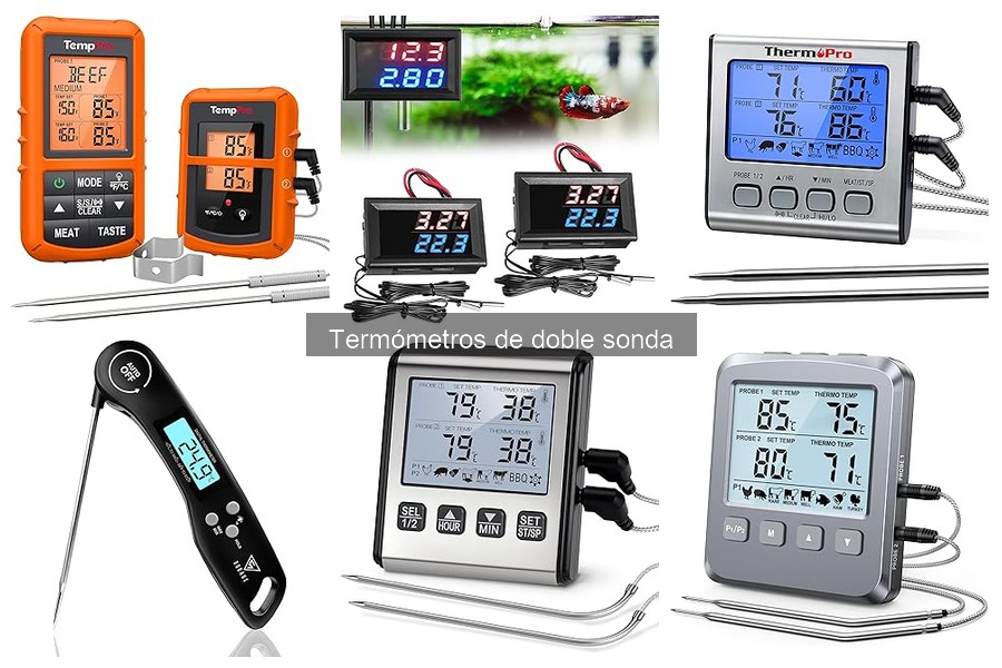 Comparativa de los Mejores Termómetros de Doble Sonda