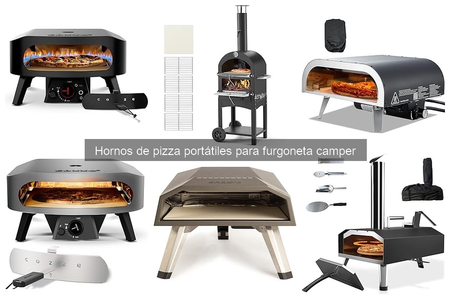 Comparativa de materiales y diseños en hornos de pizza portátiles