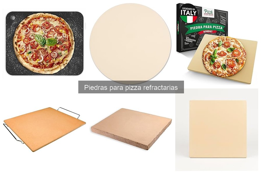 Comparativa de piedras refractarias para pizza 2023