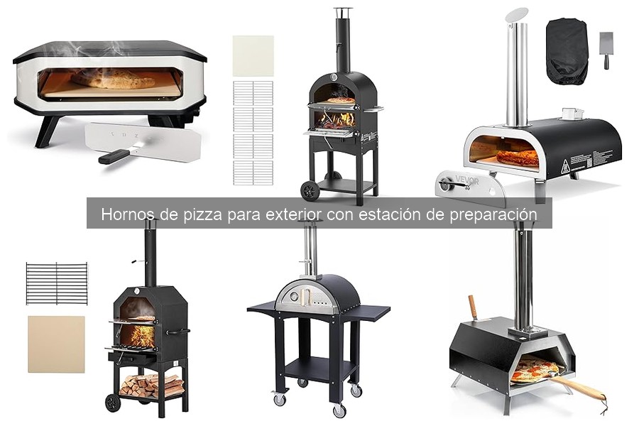 Comparativa de precios: Hornos de pizza exteriores con estación