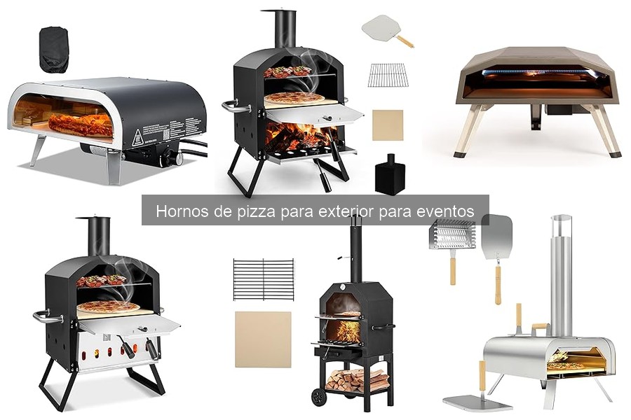 Comparativa de precios hornos de pizza para eventos exteriores
