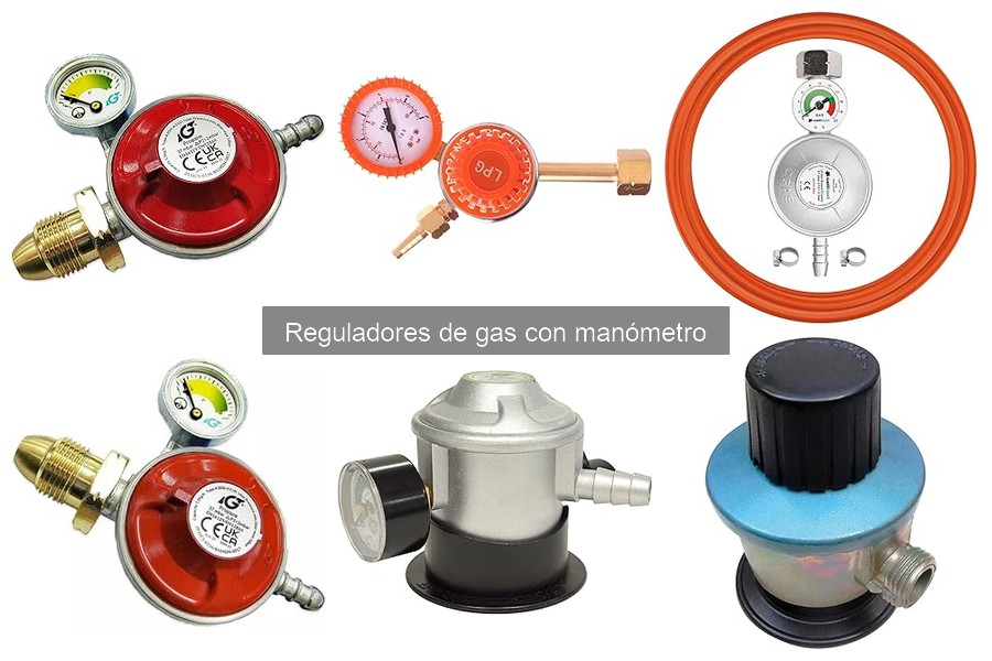 Comparativa de reguladores de gas con manómetro 2023