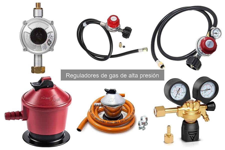 Comparativa de reguladores de gas de alta presión: marcas y modelos