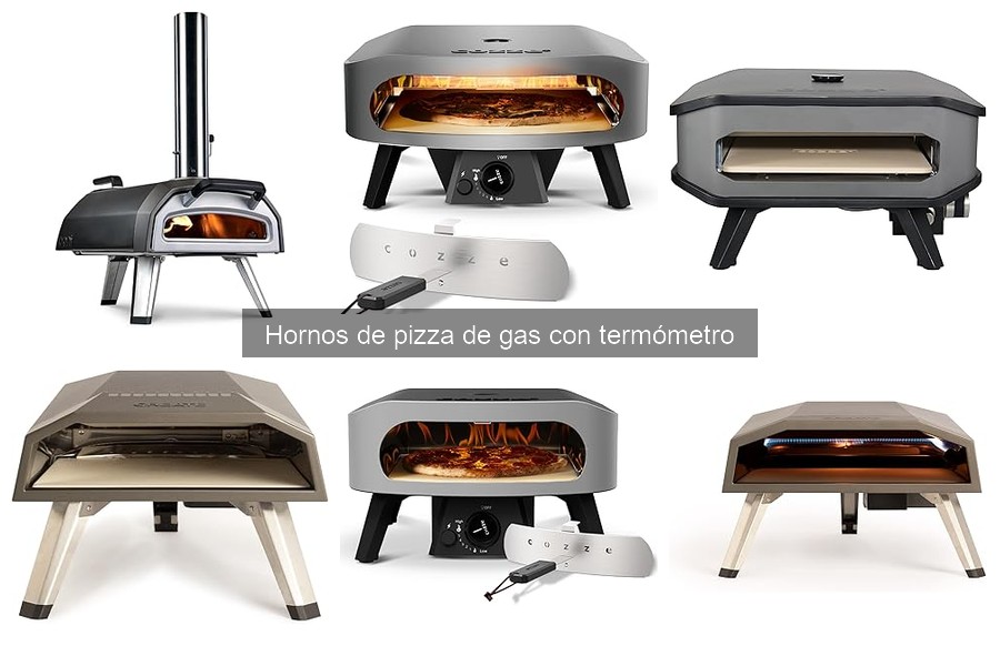Comparativa: Hornos de pizza de gas vs eléctricos con termómetro