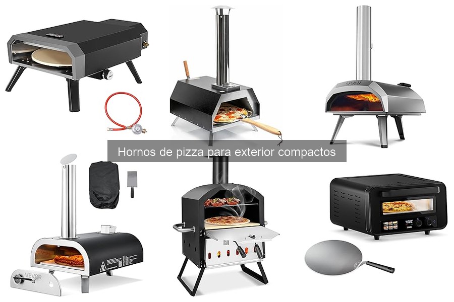Comparativa: Hornos de pizza de leña vs compactos para exterior