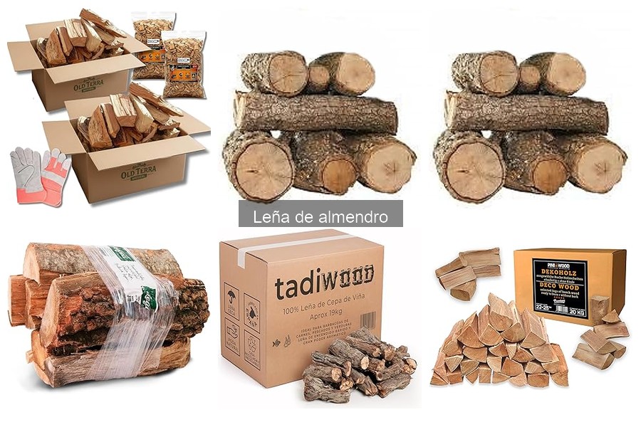 Comparativa: Leña de Almendro vs. Otras Tipos de Leña