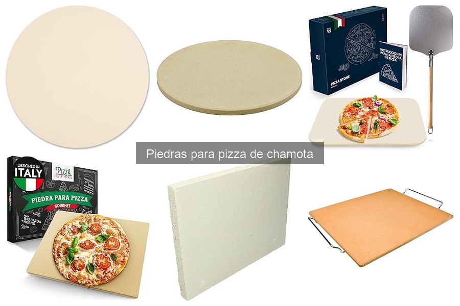 Comparativa: piedras para pizza de chamota vs cerámica