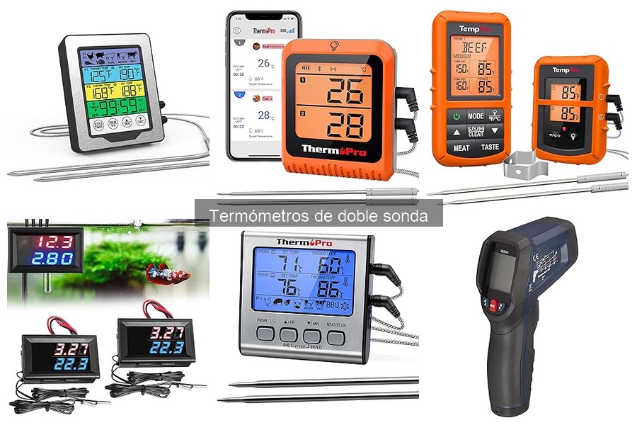 Comparativa: Termómetros de Doble Sonda vs Sonda Única