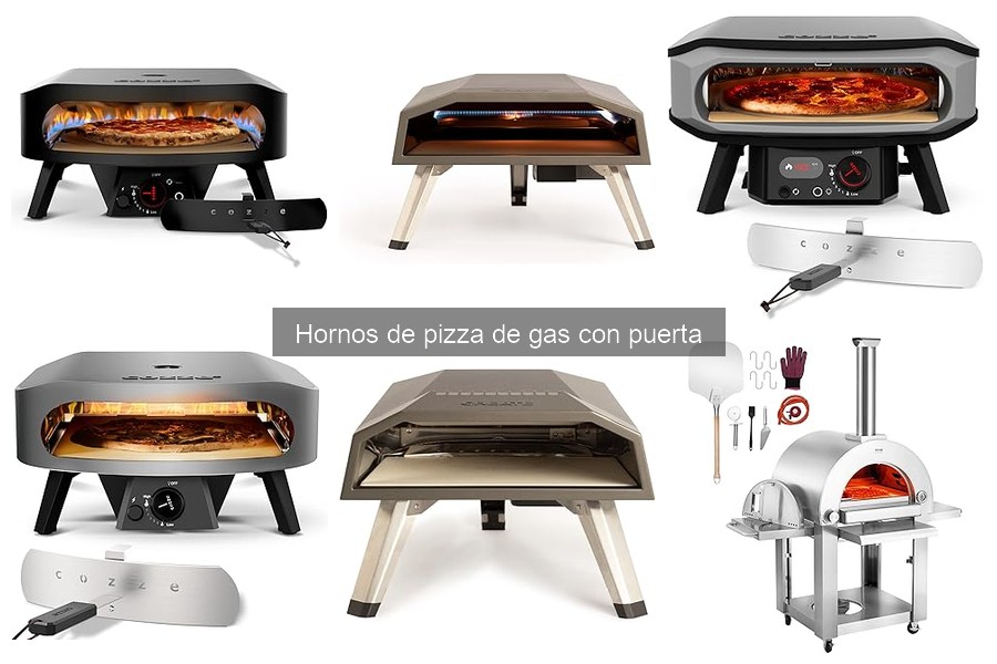Compra los Mejores Hornos de Pizza de Gas con Puerta