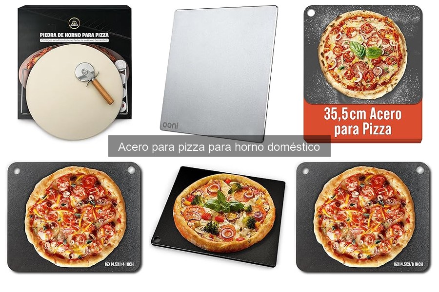 Consejos para usar acero para pizza en horno doméstico