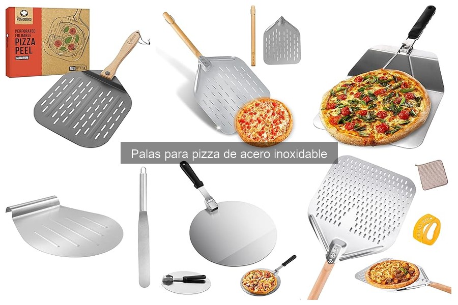 ¿Cuál es el grosor ideal para una pala de pizza de acero inoxidable?