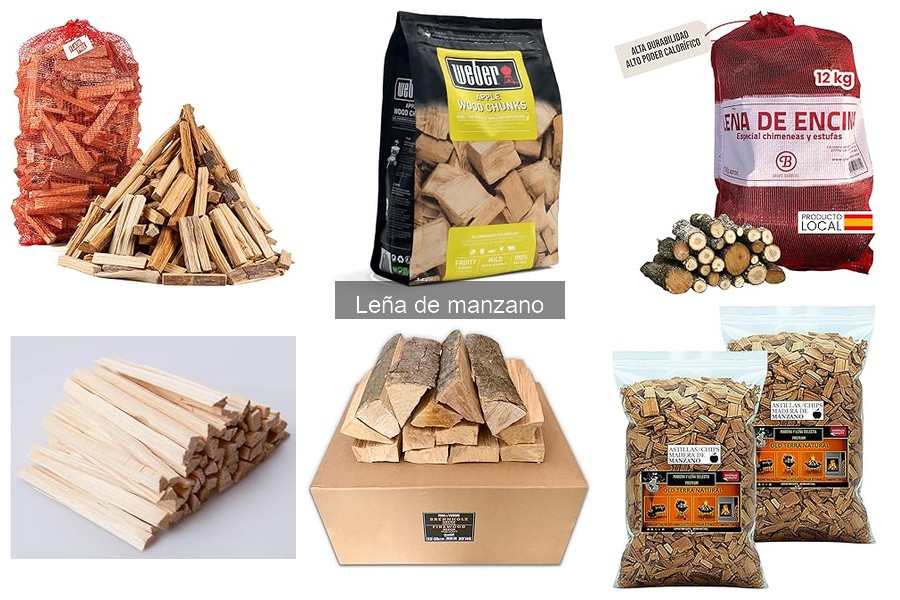 ¿Cuál es la mejor leña de manzano para hacer pizzas?