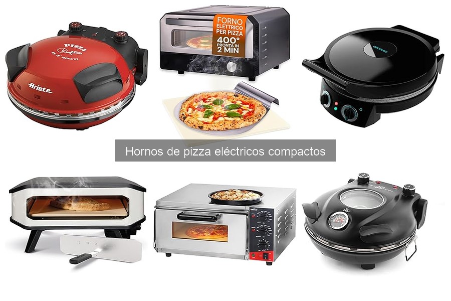 ¿Cuánto cuesta un horno de pizza eléctrico compacto?