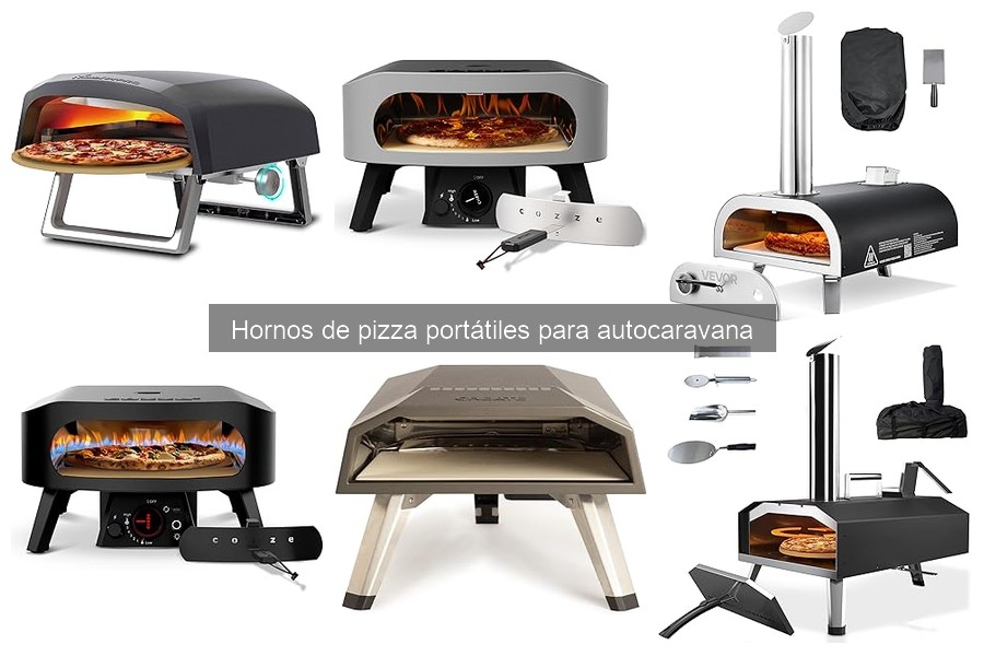 ¿Cuánto tarda en calentar un horno de pizza portátil?