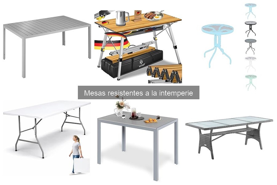 Cuidados y Mantenimiento de Mesas Resistentes a la Intemperie