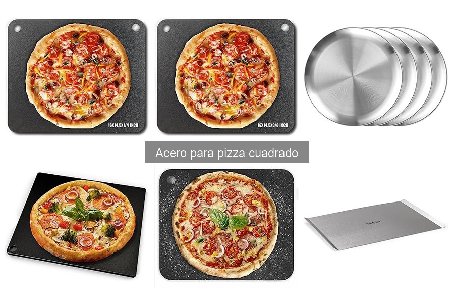 Cuidados y Mantenimiento del Acero para Pizza Cuadrado