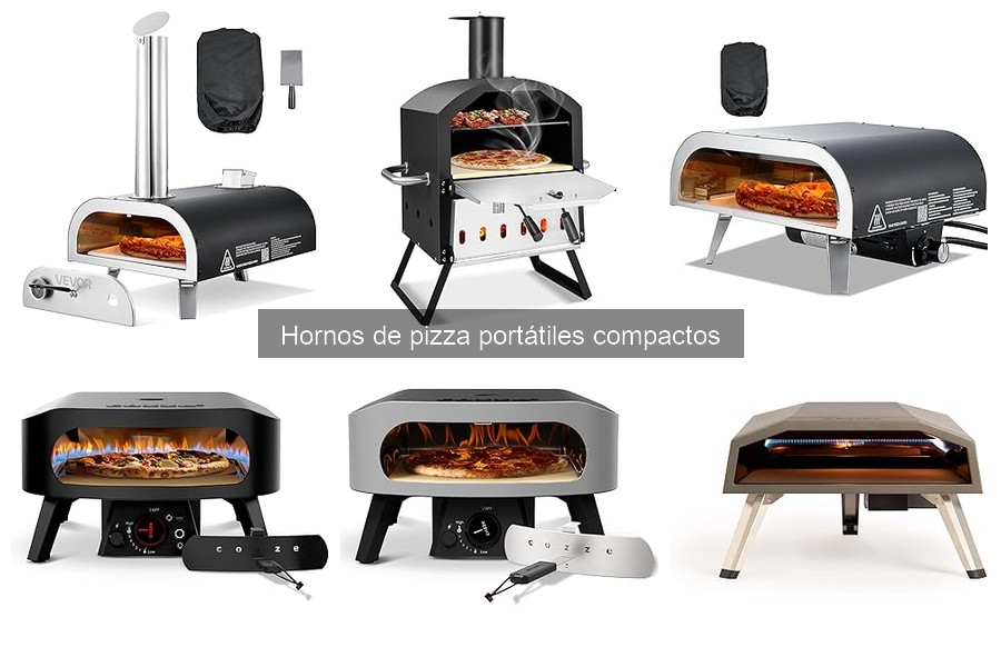 Deliciosas recetas para hornos de pizza portátiles compactos