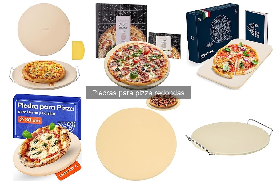 Diferencias entre piedras para pizza redondas y cuadradas