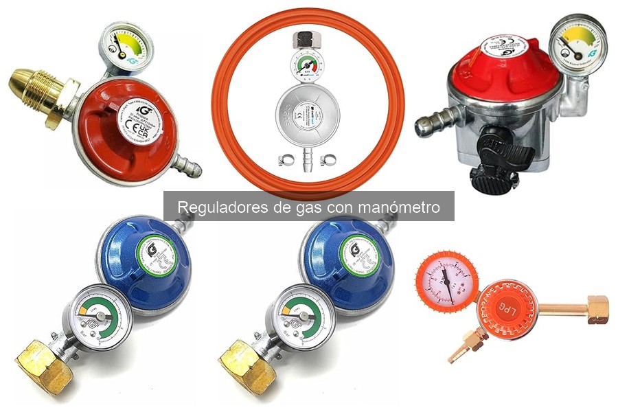 Diferencias entre reguladores de gas con y sin manómetro
