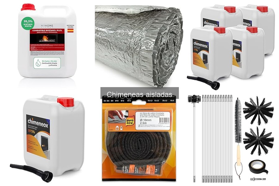 ¿Dónde comprar chimeneas aisladas baratas y de calidad?