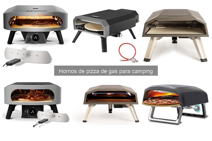 Dónde comprar hornos de pizza de gas para camping: opciones y precios